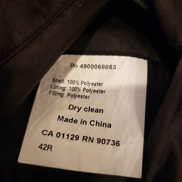 Lauren Ralph Lauren Diamond Quilted Windbreaker Water Repellent Jacket Size 42 R - Picture 5 of 6